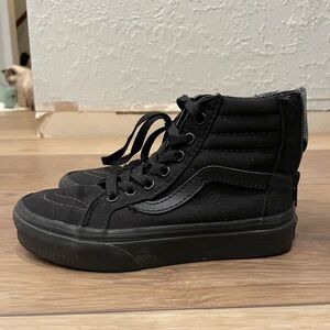Black high top Vans size 13
